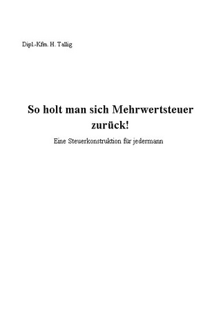 So holt man sich Mehrwertsteuer zurück