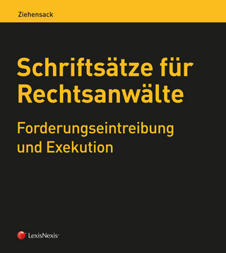 Schriftsätze für Rechtsanwälte - Forderungseintreibung und Exekution