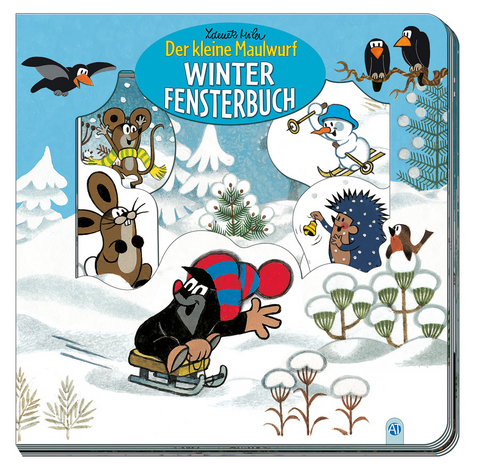 Tr&ouml;tsch Der kleine Maulwurf Winter-Fensterbuch