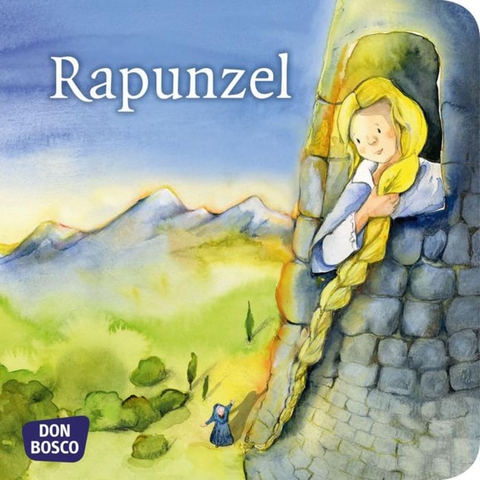 Rapunzel. Mini-Bilderbuch. - Br&uuml;der Grimm