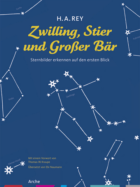 Zwilling, Stier und Gro&szlig;er B&auml;r - H A Rey