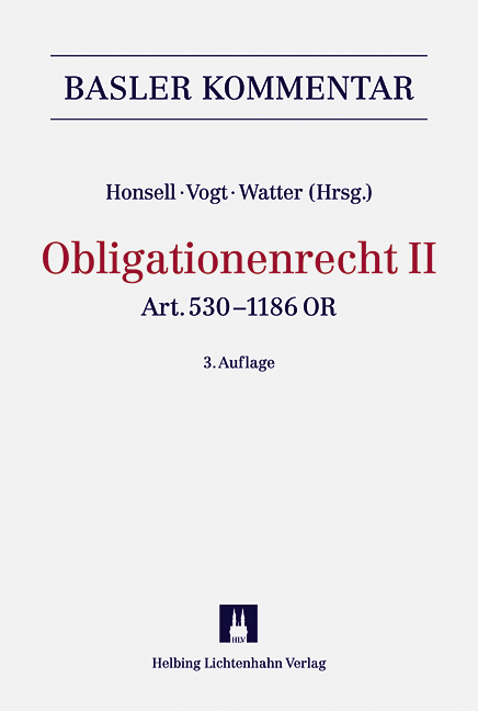 Obligationenrecht II - 