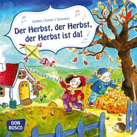 Der Herbst, der Herbst, der Herbst ist da! Mini-Bilderbuch. - Elke Gulden, Bettina Scheer