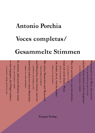 Voces Completas /Gesammelte Stimmen (edition tropen, Bd. 7)