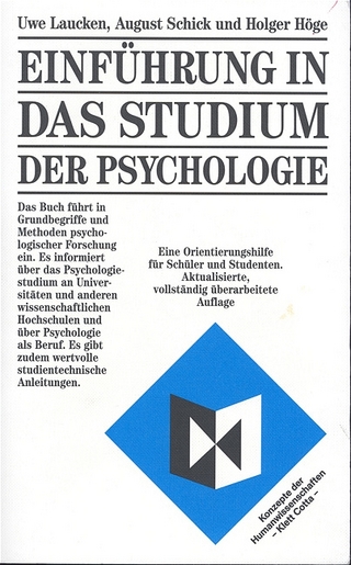 Einführung in das Studium der Psychologie