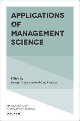 Applications of Management Science - 