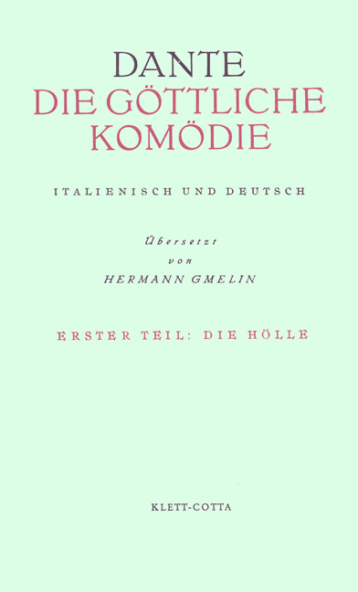 Die G&ouml;ttliche Kom&ouml;die. Italienisch und Deutsch / Inferno - Die H&ouml;lle -  Dante Alighieri