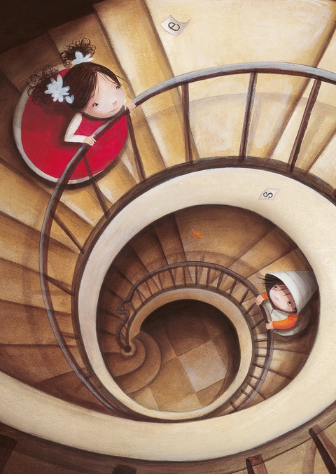 Postkarte Treppe (VE 10 St.)