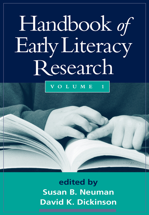 Handbook of Early Literacy Research, Volume 1 - 