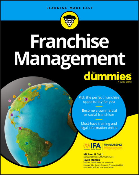 Franchise Management For Dummies - Michael H. Seid, Joyce Mazero