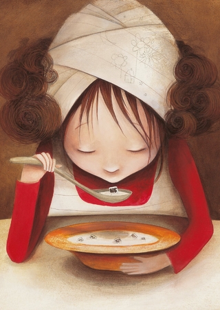 Postkarte Buchstabensuppe (VE 10 St.)