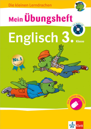 Klett Mein &Uuml;bungsheft Englisch 3. Klasse mit Audio-CD und Online-&Uuml;bungen