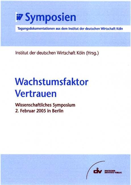 Wachstumsfaktor Vertrauen