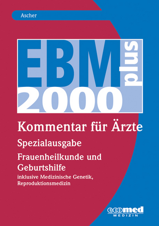 EBM 2008 - Spezialausgabe Frauenheilkunde und Geburtshilfe