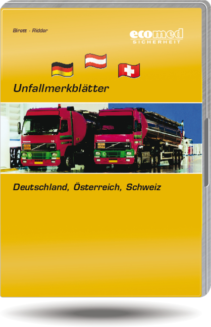 Unfallmerkbl&auml;tter CD-ROM - Karl Birett, Klaus Ridder