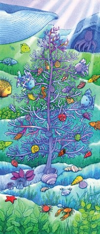 Der Regenbogenfisch feiert Weihnachten