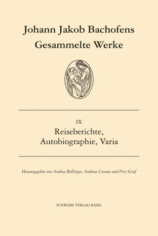 Gesammelte Werke / Reiseberichte, Autobiographie, Varia