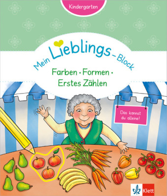 Klett Mein Lieblings-Block Farben, Formen, erstes Z&auml;hlen
