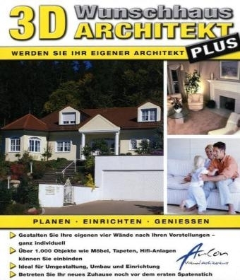 3D Wunschhaus Architekt Plus, 1 CD-ROM