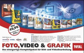 Foto, Video & Grafik total, CD-ROMs