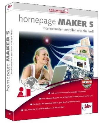 Homepage Maker 5, CD-ROM