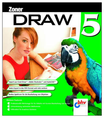 Zoner Draw 5, 1 CD-ROM