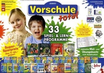 Vorschule total 2006/2007, CD-ROMs u. DVD-ROM in Klapp-Box