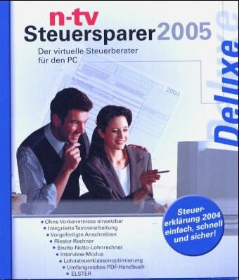 n-tv Steuersparer 2005 Deluxe, CD-ROM