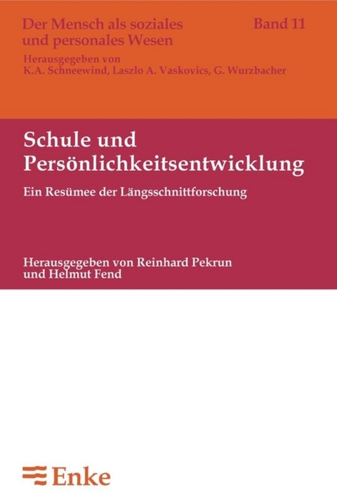 Schule und Pers&ouml;nlichkeitsentwicklung - 