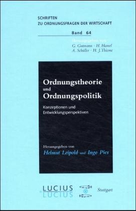 Ordnungstheorie und Ordnungspolitik