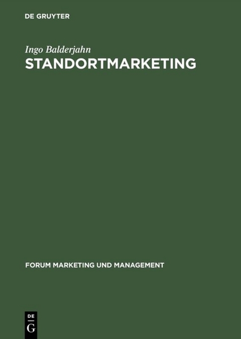 Standortmarketing - Ingo Balderjahn