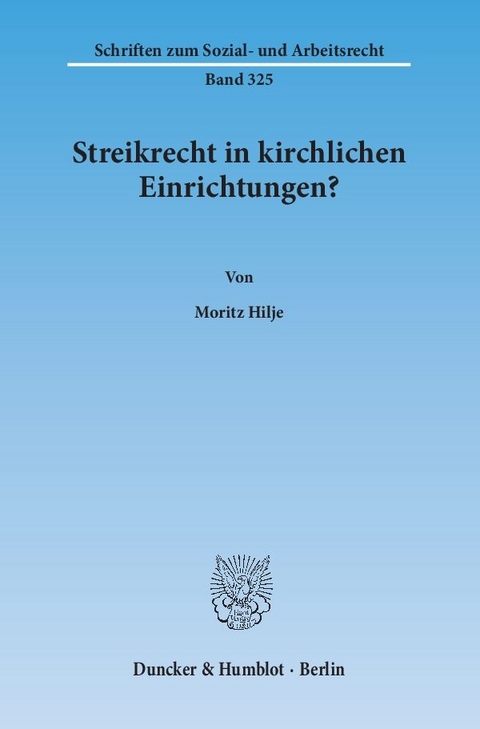Streikrecht in kirchlichen Einrichtungen? - Moritz Hilje