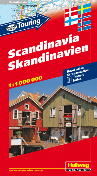 Skandinavien SK-Touring Strassenatlas 1:1 Mio.