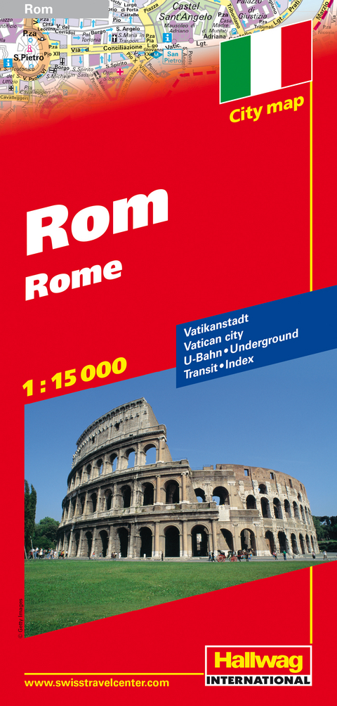 Rom Stadtplan 1:15 000
