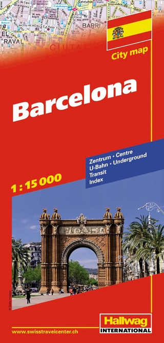 Barcelona Stadtplan 1:15 000