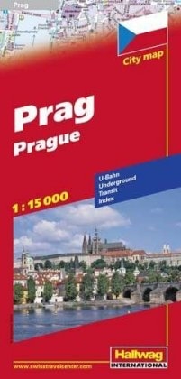 Prag Stadtplan 1:15 000