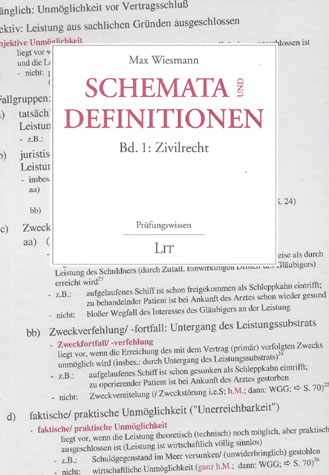 Schemata und Definitionen - Zivilrecht - Max Wiesmann