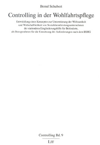 Controlling in der Wohlfahrtspflege