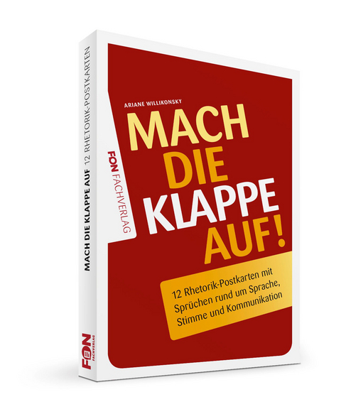 Mach die Klappe auf! - Ariane Willikonsky