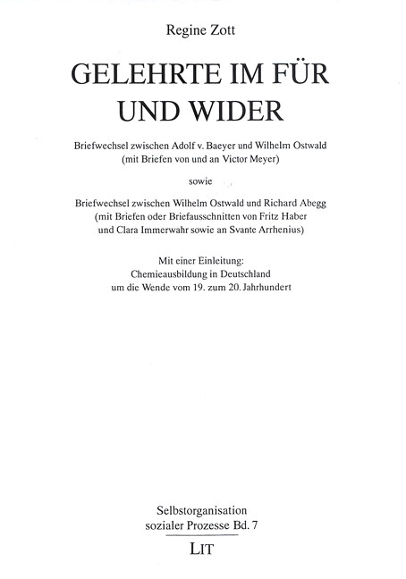 Gelehrte im F&uuml;r und Wider - 