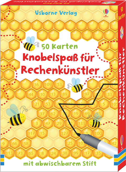 50 Karten: Knobelspa&szlig; f&uuml;r Rechenk&uuml;nstler - 