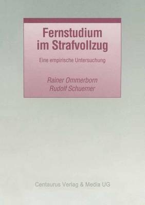 Fernstudium im Strafvollzug