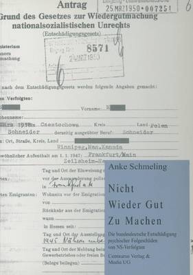Nicht - Wieder Gut - Zu machen - Anke Schmeling
