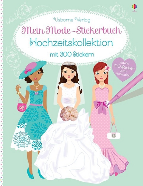 Mein Mode-Stickerbuch: Hochzeitskollektion - Fiona Watt