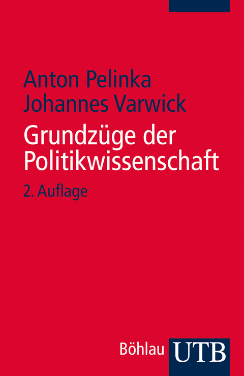 Grundz&uuml;ge der Politikwissenschaft - Anton Pelinka, Johannes Varwick
