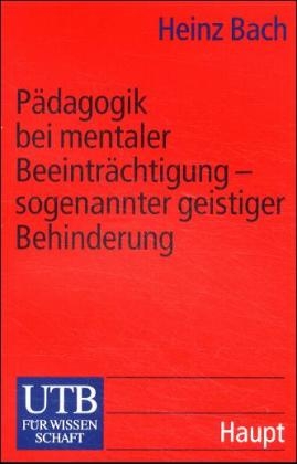 Pädagogik bei mentaler Beeinträchtigung