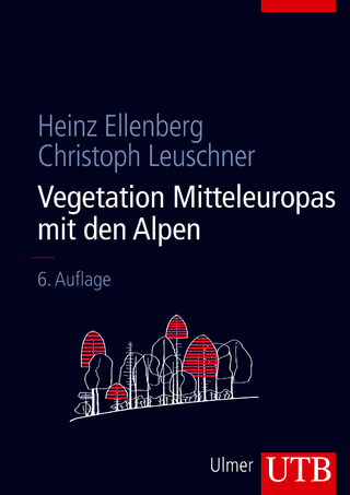 Vegetation Mitteleuropas mit den Alpen