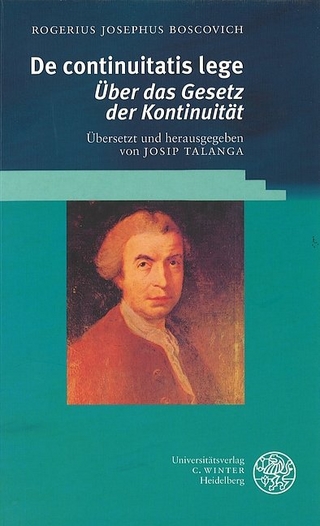 De continuitatis lege - Über das Gesetz der Kontinuität