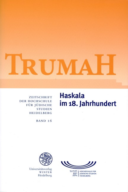 Trumah / Haskala im 18. Jahrhundert