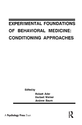 Experimental Foundations of Behavioral Medicines - 
